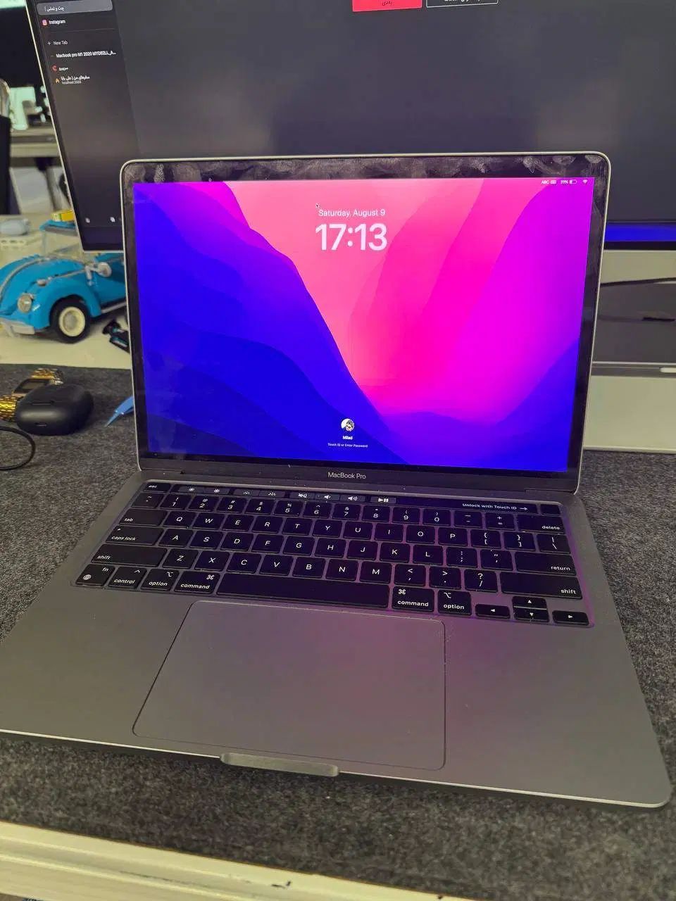 Macbook pro M1 2020 MYD82LL/A|رایانه همراه|تهران, کوی بیمه|دیوار