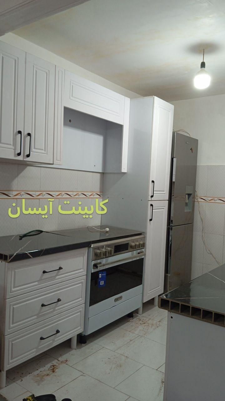 کابینت ایسان نئوکلاسیک سفید صدفی کد(۵۸۶)|مصالح و تجهیزات ساختمان|اصفهان, ولدان|دیوار