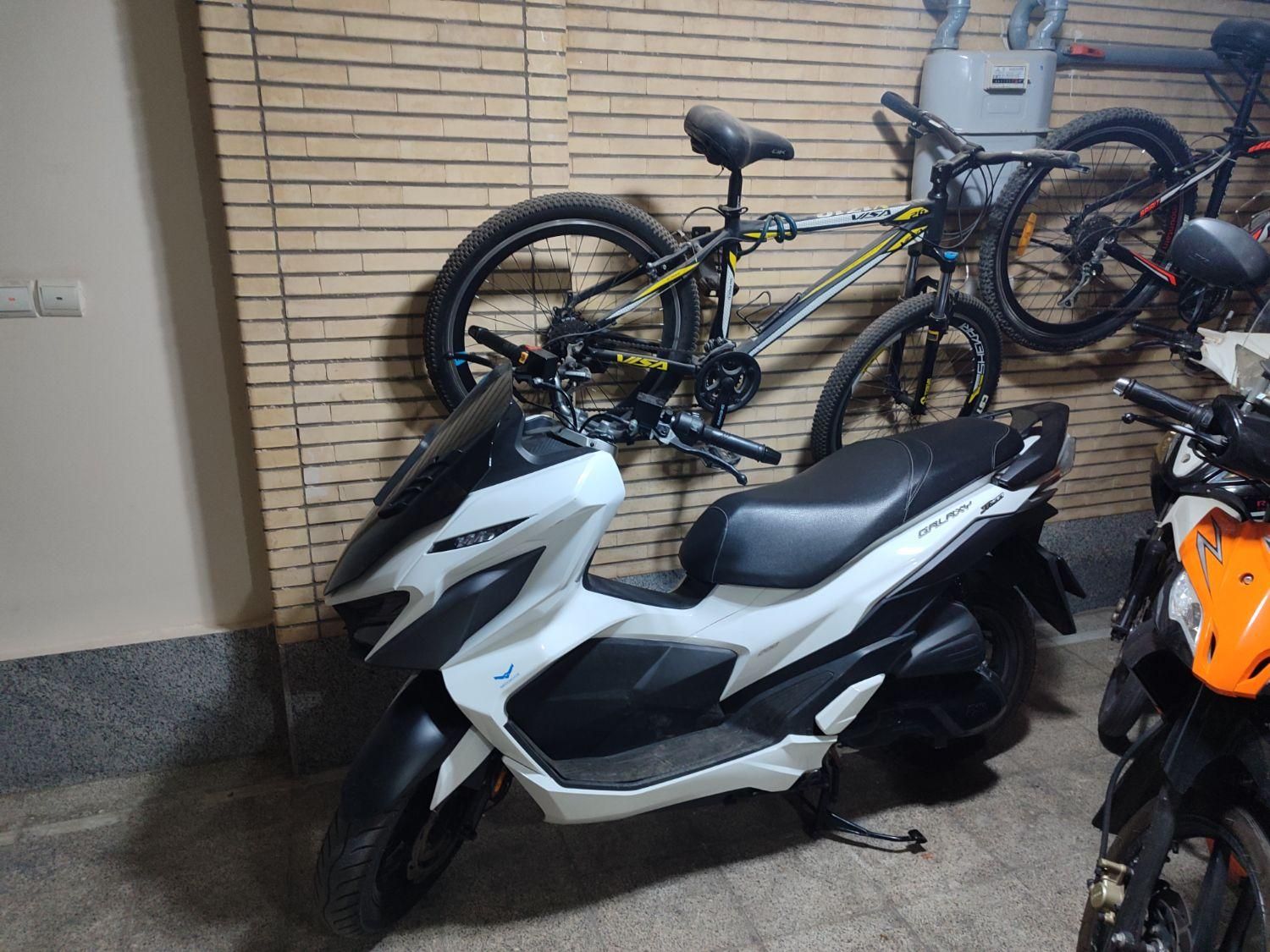 موتور سیکلت گلکسی SYM JT 200|موتورسیکلت|اصفهان, بیدآباد|دیوار