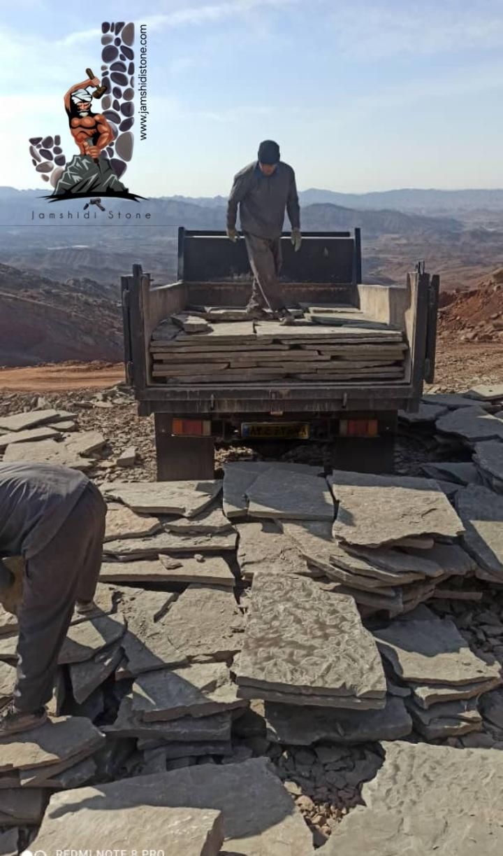 سنگ لاشه ورقه طوسی|عمدهفروشی|تهران, خاوران|دیوار