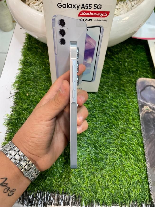 سامسونگ Galaxy A55 با حافظهٔ ۱۲۸ گیگابایت|موبایل|کرج, کوی امامیه|دیوار
