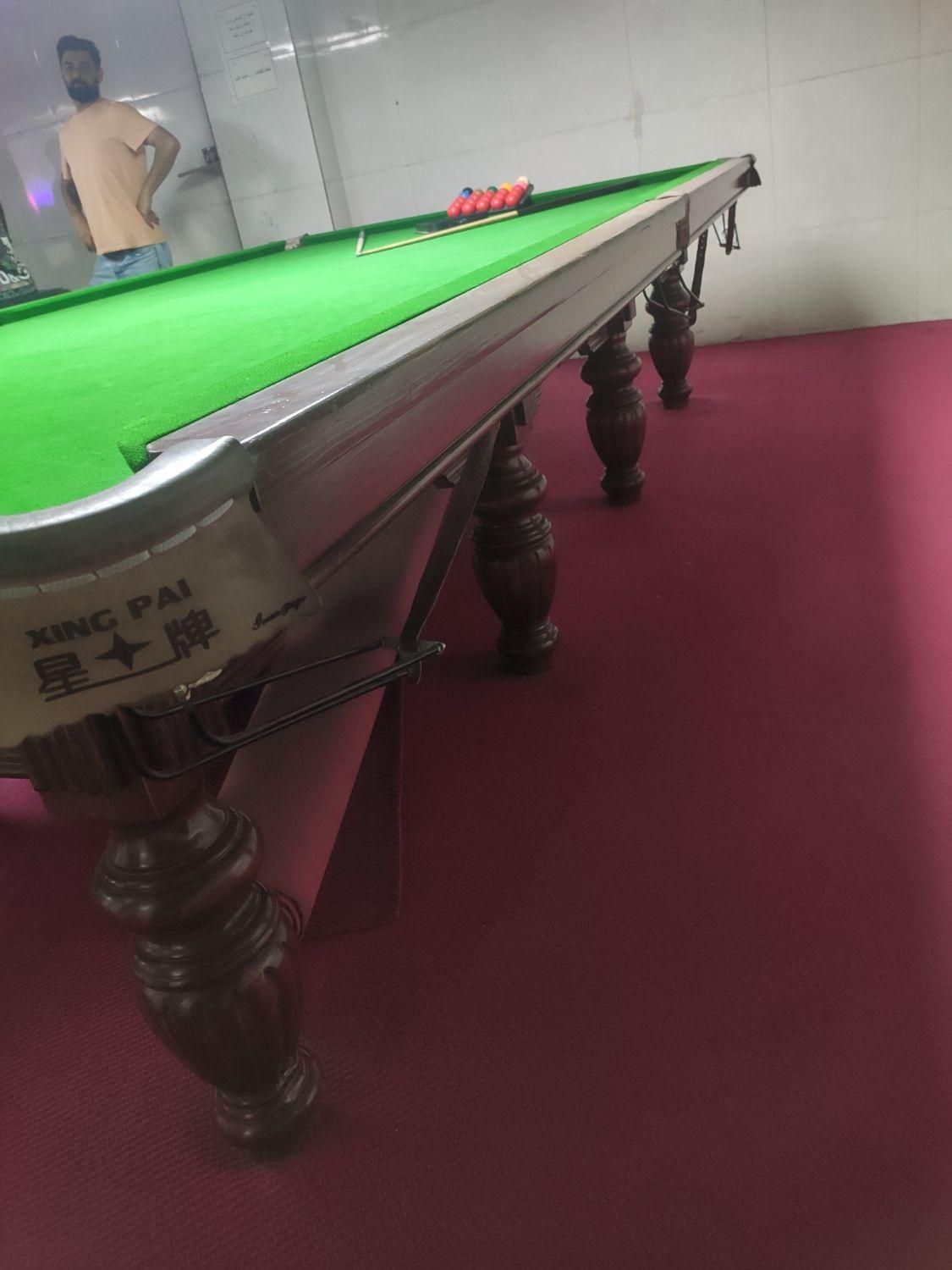 میز بیلیارد اسنوکر 12 فوت در حد نو|ورزشهای توپی|ری, ظهیرآباد|دیوار