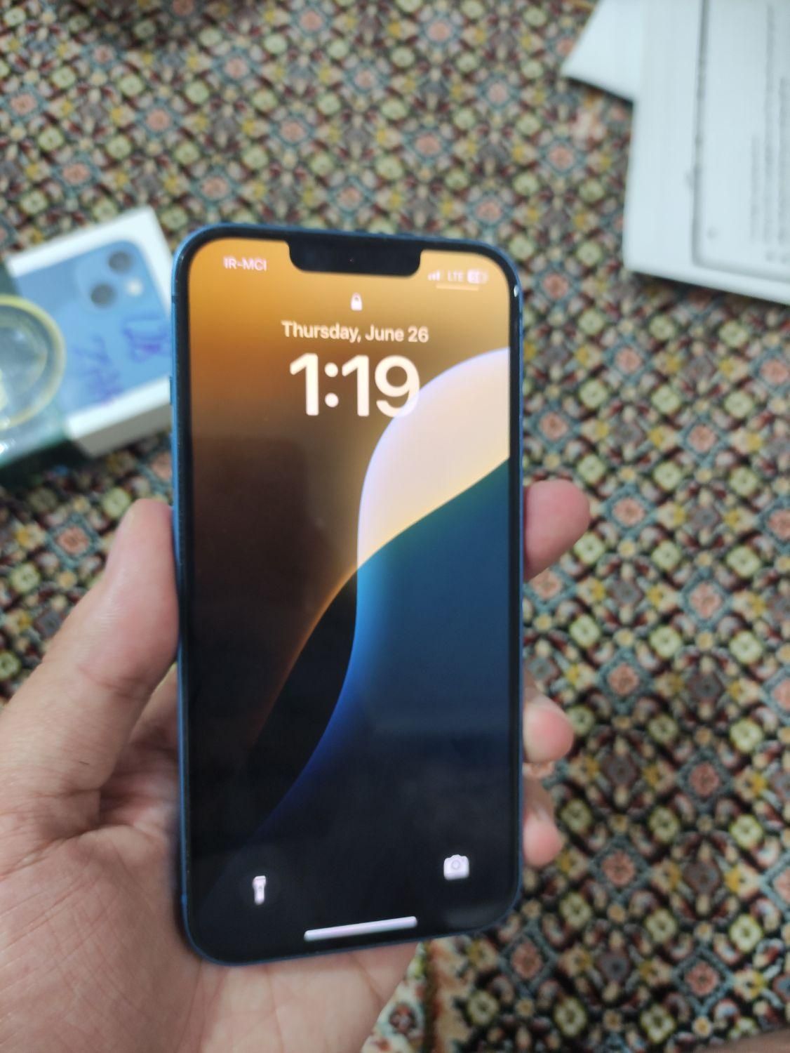 اپل zaa) iPhone 13)  با حافظهٔ ۱۲۸ گیگابایت|موبایل|اردبیل, |دیوار
