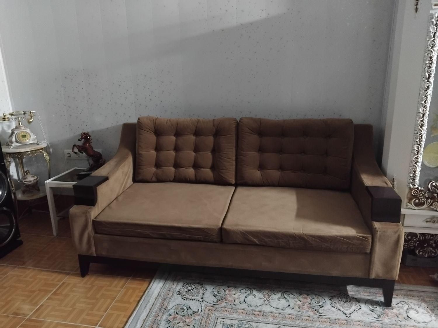 مبل۷نفره|مبلمان خانگی و میز عسلی|محمدیه-قزوین, |دیوار