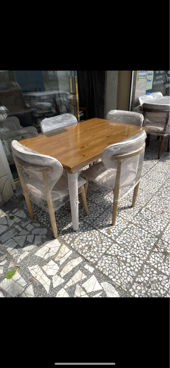 نهارخوری مینیمال|میز و صندلی غذاخوری|رشت, پل تالشان|دیوار