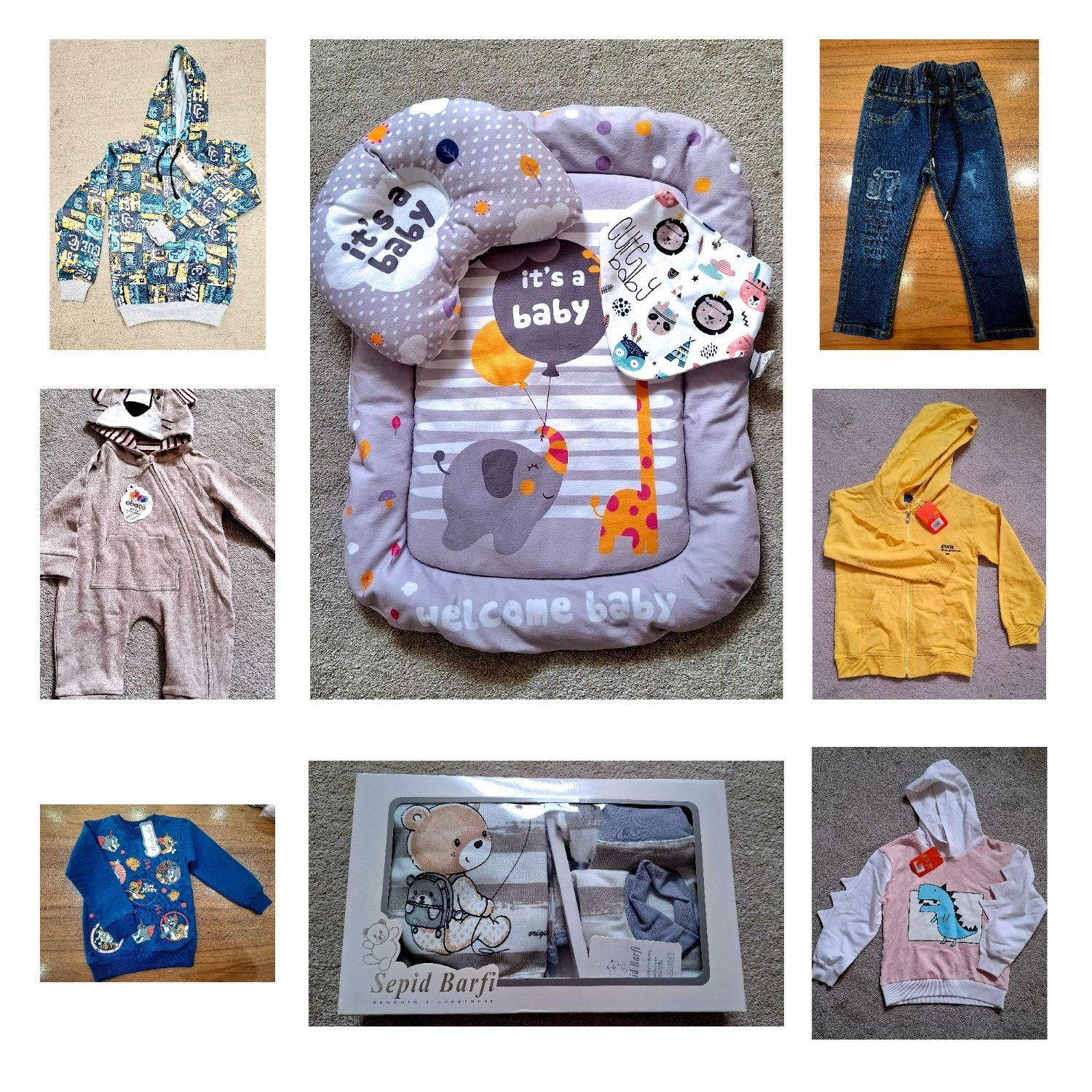 لباس و لوازم کودک کاملا نو|کفش و لباس بچه|گلپایگان, |دیوار