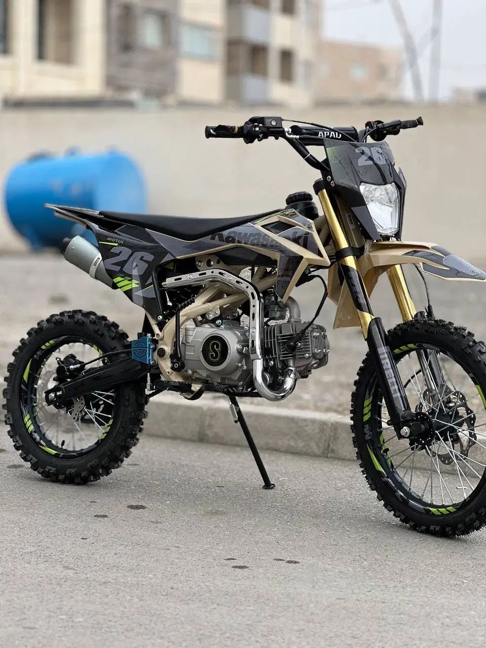 موتورHusqvarna*/ تریل ۱۲۵*کراس هاسکی/ مینی نارنجی|موتورسیکلت|شیراز, احمدآباد|دیوار