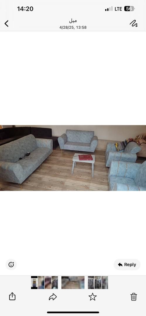 مبل راحتی سودا|مبلمان خانگی و میز عسلی|پرند, فاز ۵|دیوار