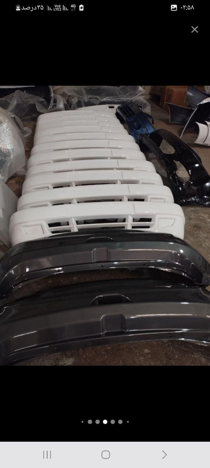 بدنه رنگ کوره ایی وسپر رنگی شرکتی|قطعات یدکی و لوازم جانبی|اهواز, کوی فاطمیه|دیوار