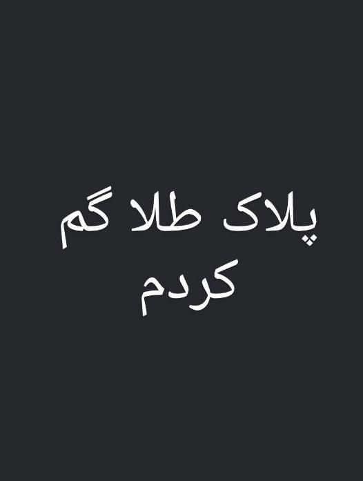 پلاک طلا گمشده|اشیا|بروجرد, |دیوار