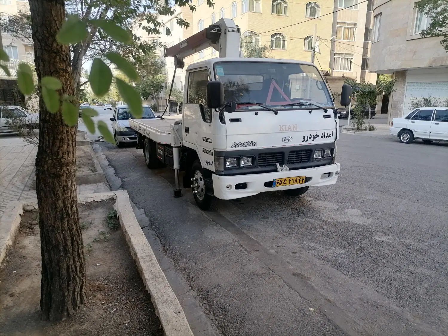 کامیونت جرثقیل هیوندای خودروبر|خودرو سنگین|مشهد, آزادشهر|دیوار
