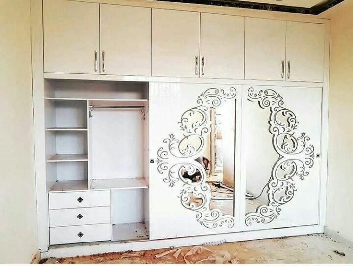 کمددیواری CNC در طرح های مختلف|جاکفشی، کمد، دراور|اردبیل, |دیوار