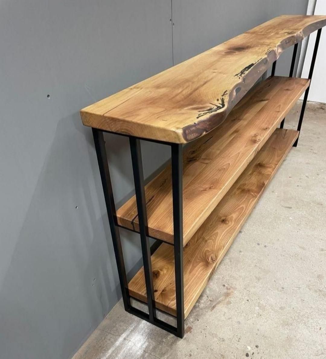 کنسول تمام چوب|کتابخانه، شلف، قفسه‌های دیواری|فردیس, شهرک ناز|دیوار