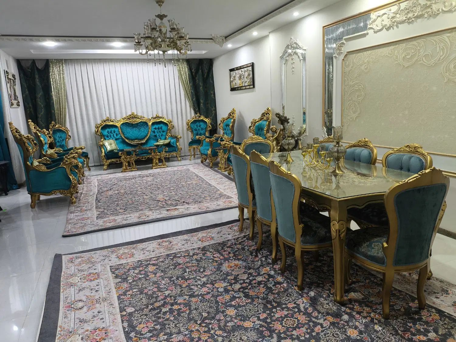 مبل سلطنتی و میز نهار خوری|مبلمان خانگی و میز عسلی|مشهد, شهرک رازی (شهرک غرب)|دیوار