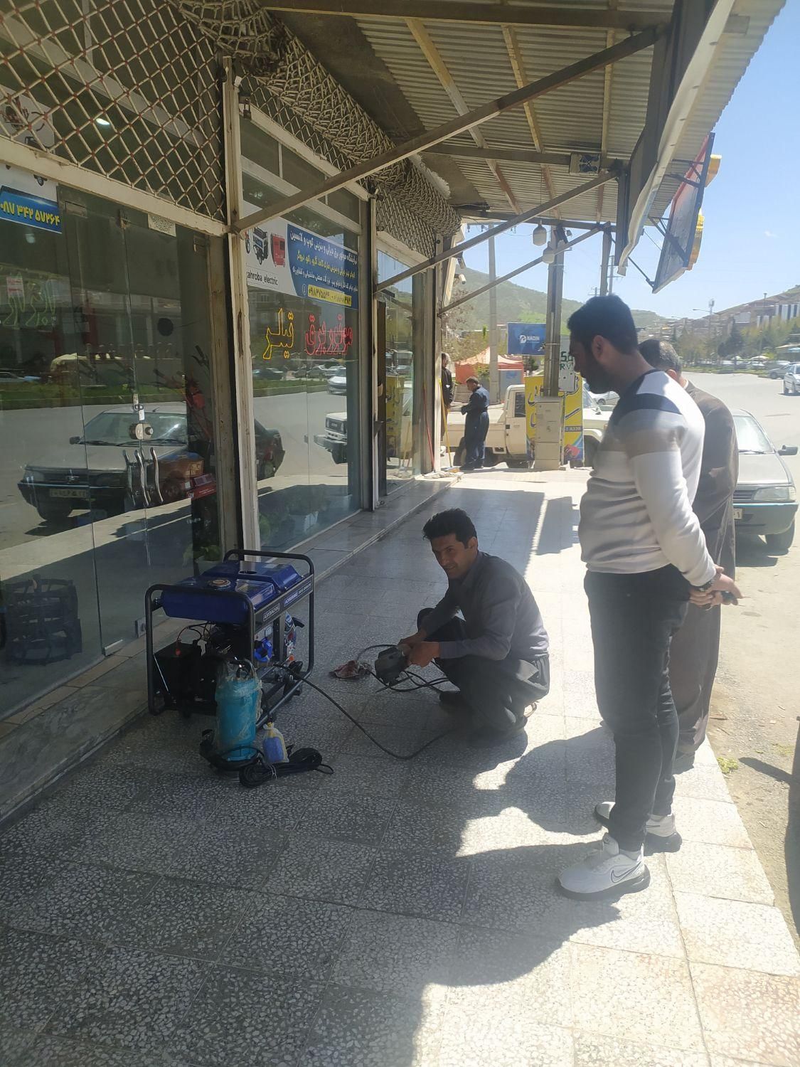 موتور برق سایلنت 4.5KW اینورتر ریموتی|ابزارآلات|بانه, |دیوار