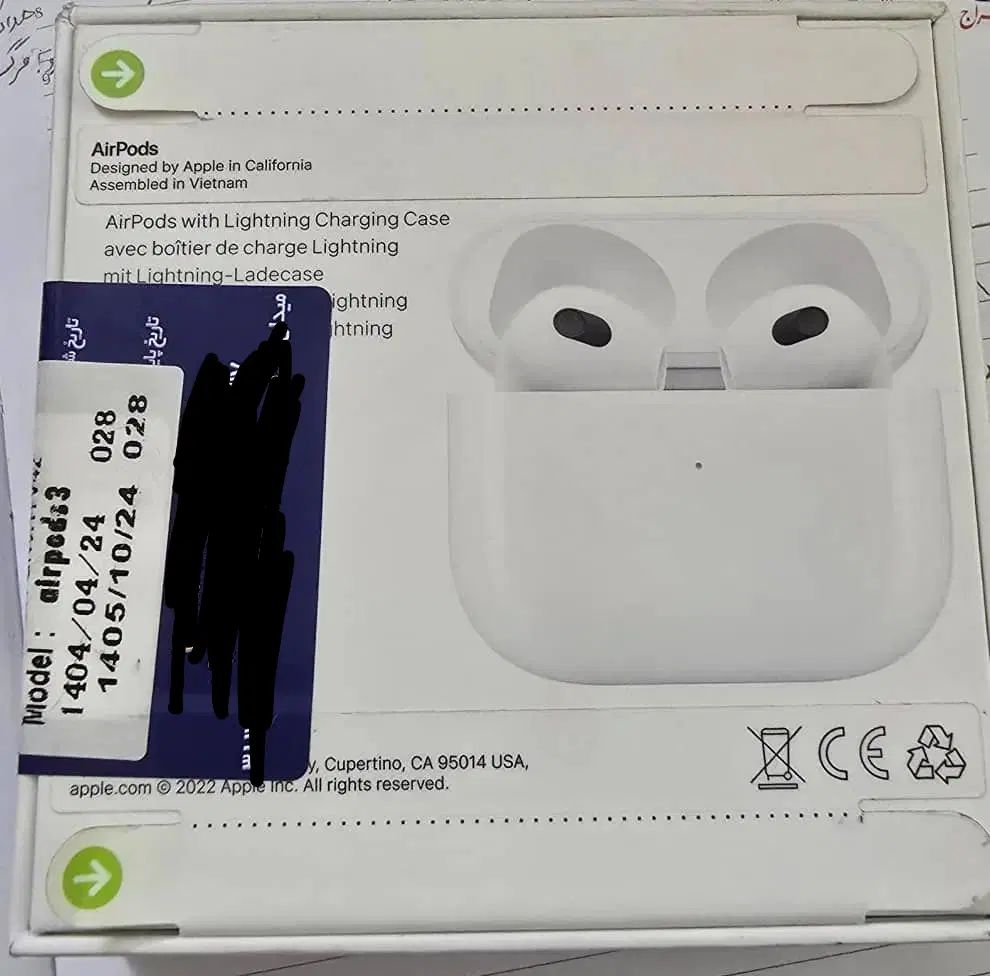 ایرپاد ۳ airpod 3|لوازم جانبی موبایل و تبلت|تهران, فاطمی|دیوار
