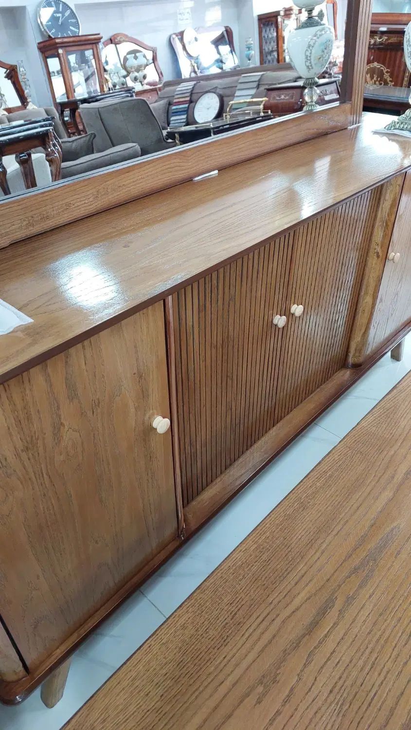 آینه‌کنسول و میزتلویزیون.چوبی و ام دی اف|بوفه، ویترین، کنسول|ارومیه, |دیوار