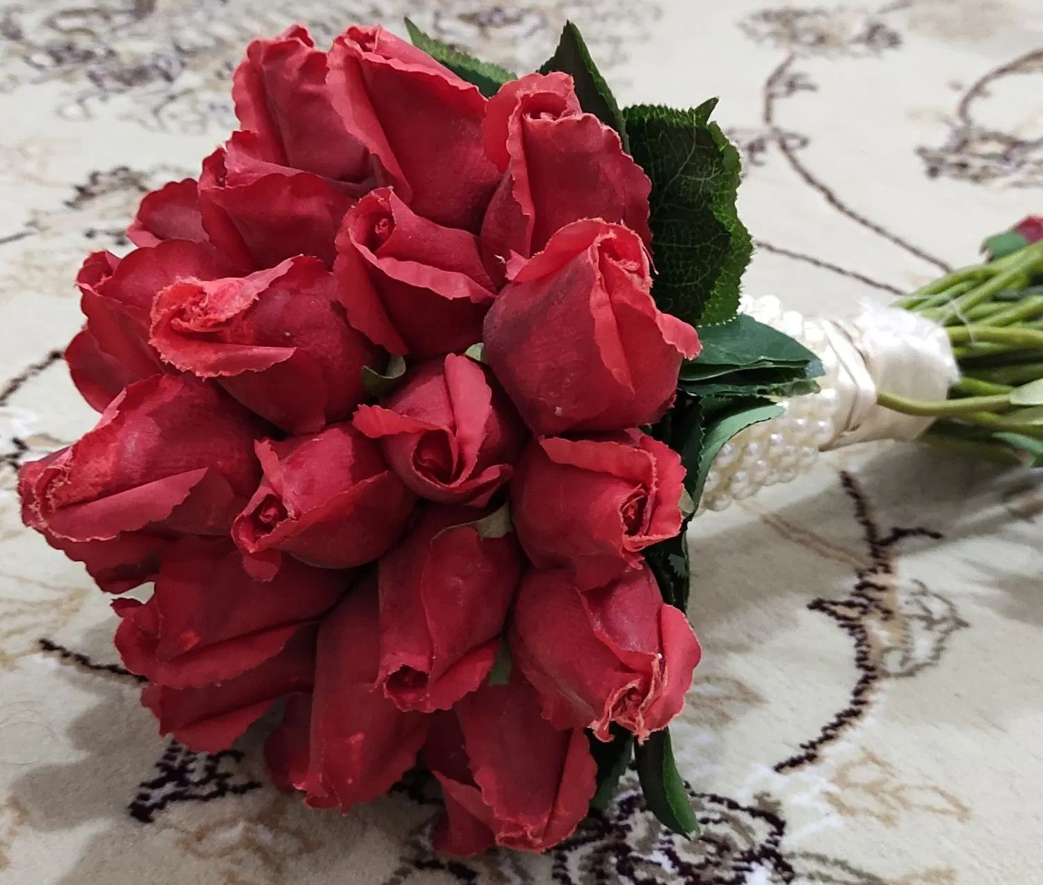 دسته گل عروس|گل مصنوعی|رشت, حمیدیان|دیوار