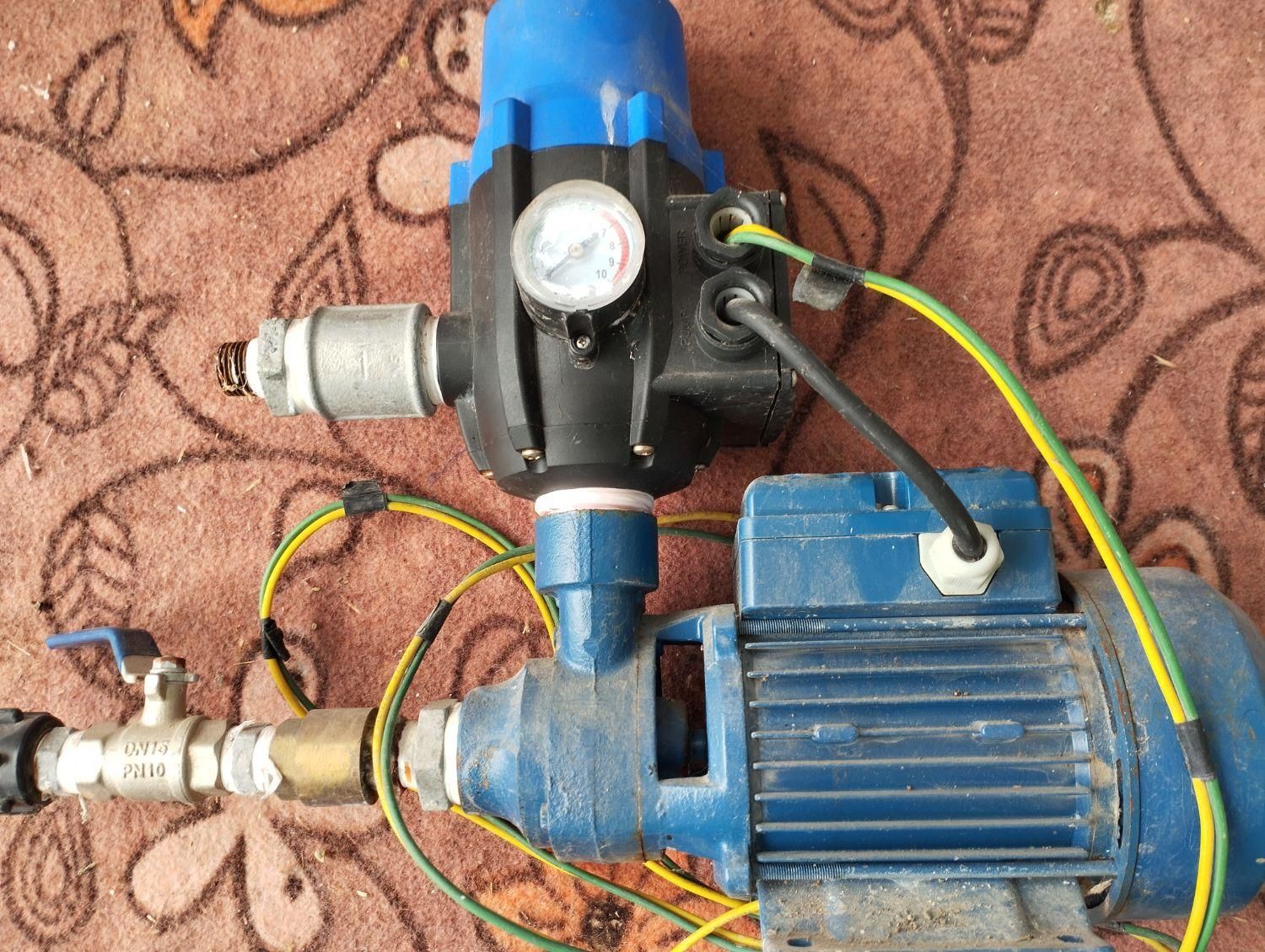 پمپ آب نیم اسب psi بهمراه اتومات|ابزارآلات|رضوانشهر, |دیوار