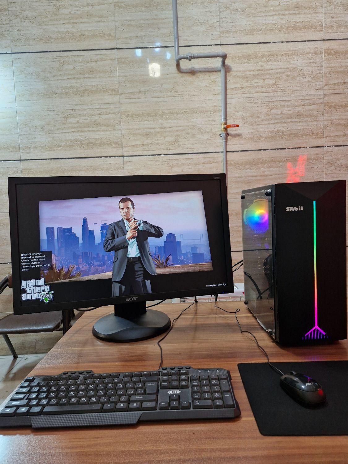 کیس 4هسته ای قدرتمند CORE i5 گیمینگ باگرافیک 16گیگ|رایانه رومیزی|کرج, گلشهر ویلا|دیوار