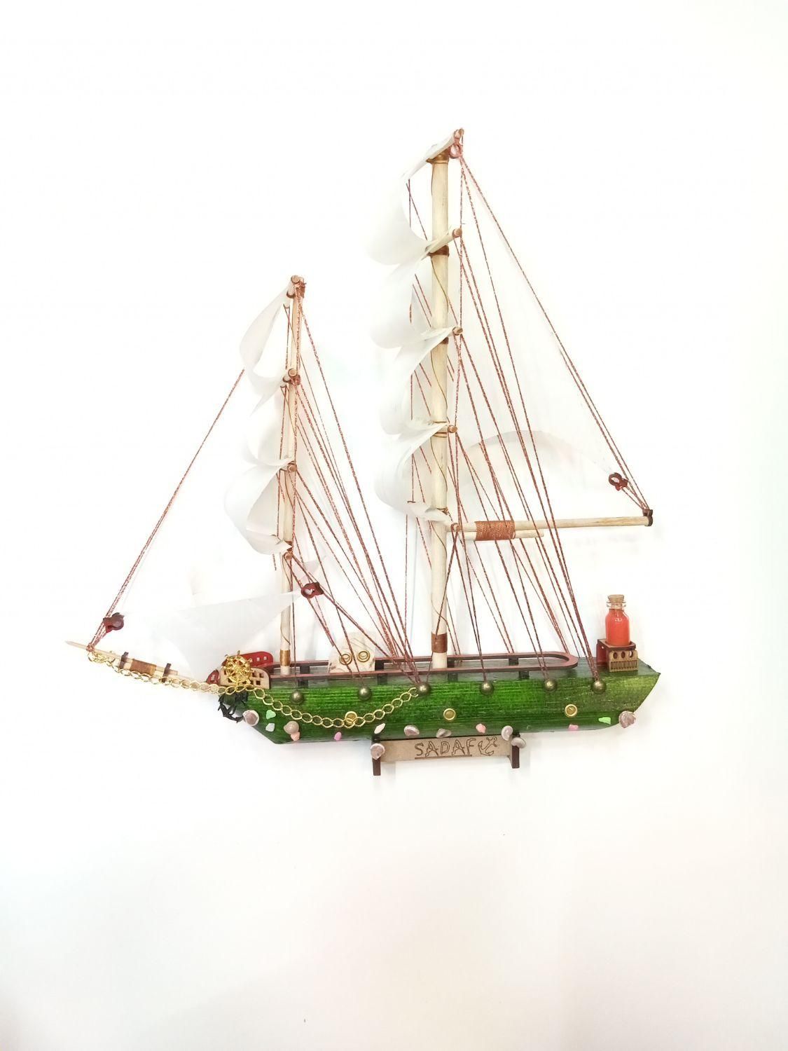 هدیه کادو.ماکت کشتی تزئینی رومیزی|مجسمه، تندیس، ماکت|تهران, بازار|دیوار