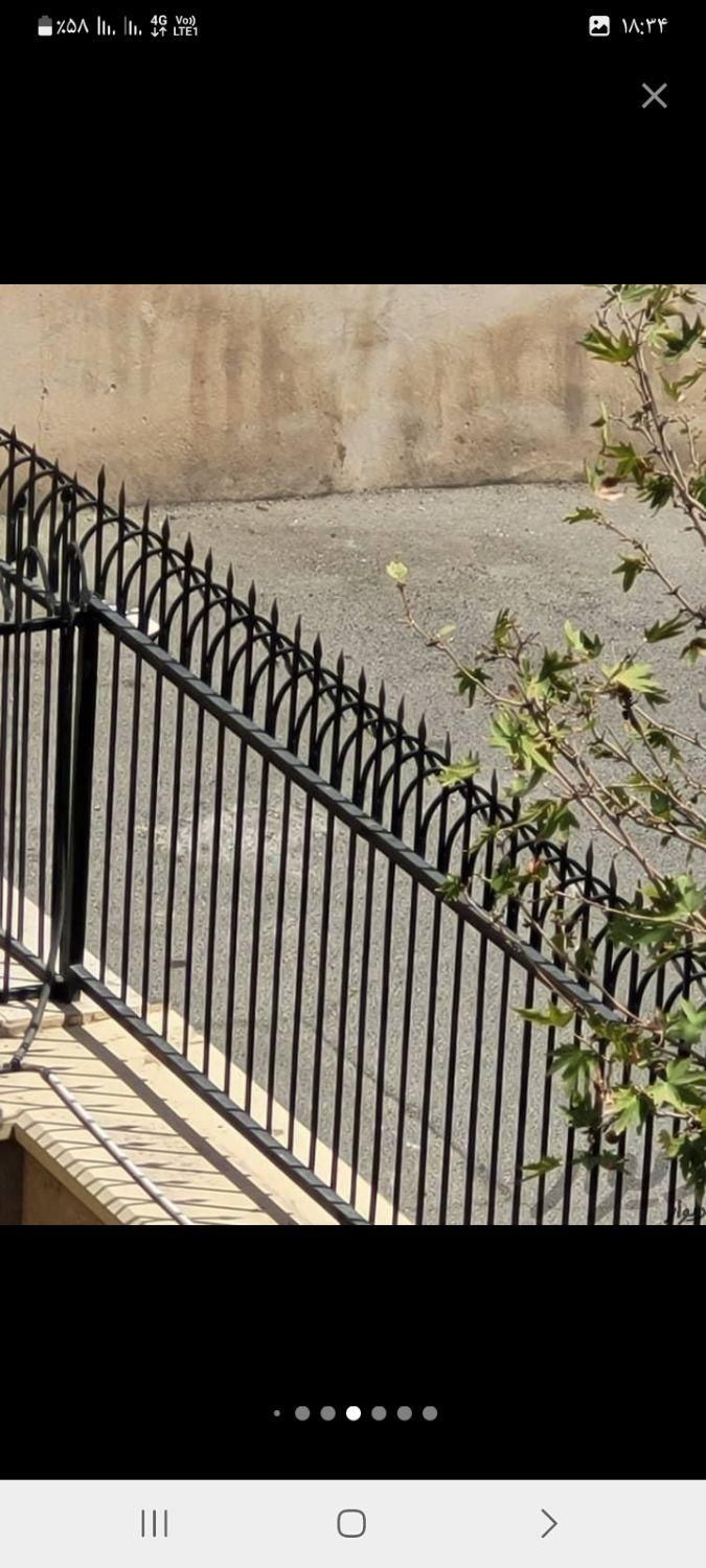 آهنگری حفاظ. شاخ گوزنی نرده سقف حیاط خلوت آب بند|خدمات پیشه و مهارت|تهران, تهرانپارس شرقی|دیوار