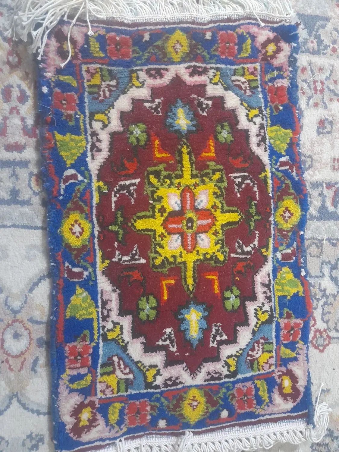 پادری دستباف فرش دستباف تابلوفرش دستباف|پادری|خاوران, |دیوار