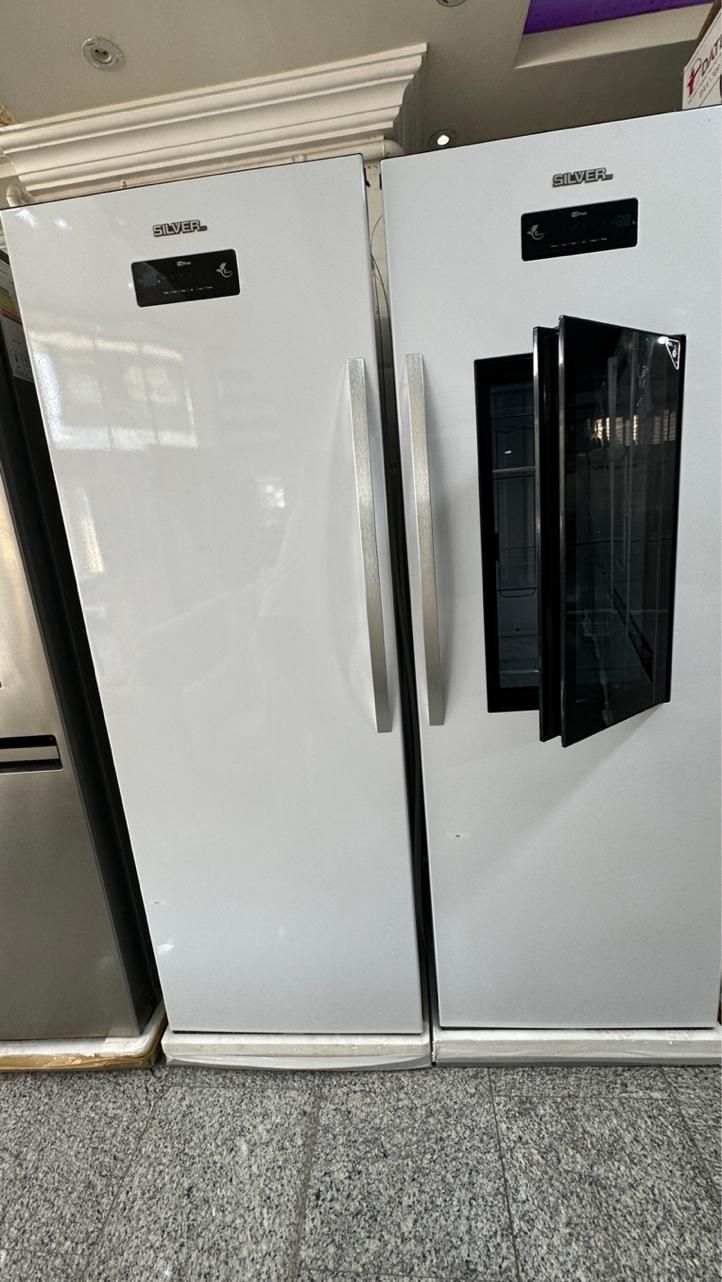 یخچال ۲قلو silver ice سفید|یخچال و فریزر|ارومیه, |دیوار