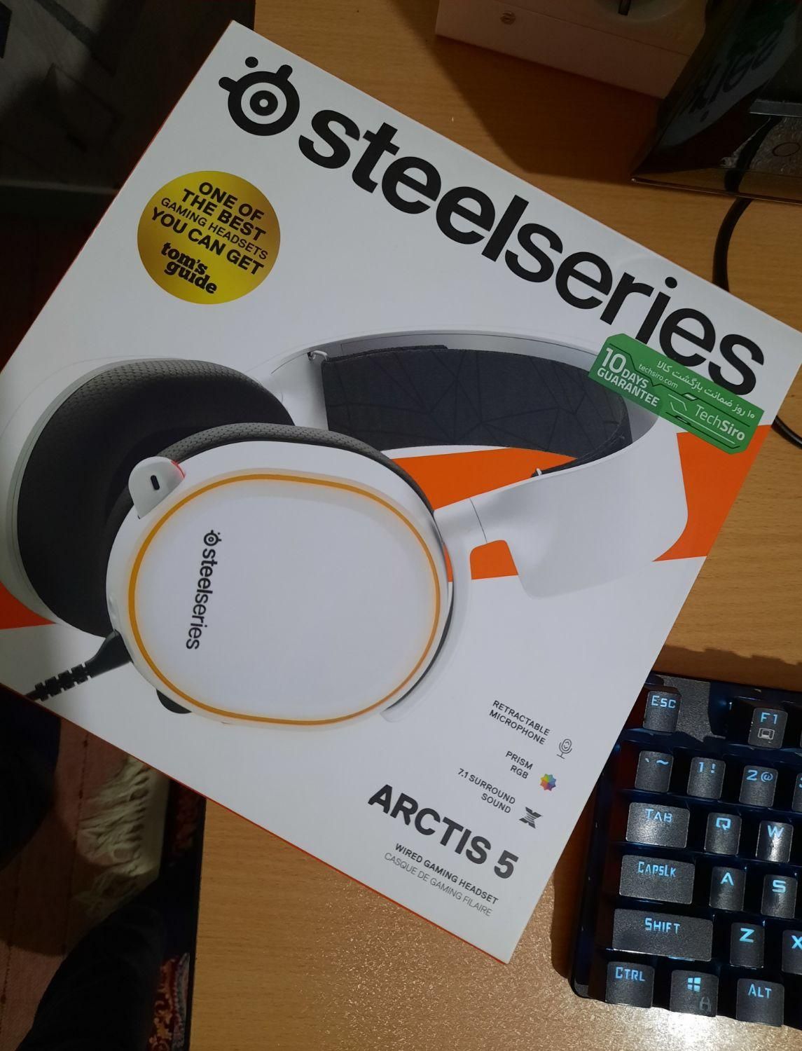 هدست گیمینگ استیل سریز Steel series Arctis 5|قطعات و لوازم جانبی رایانه|تهران, یاخچی‌آباد|دیوار