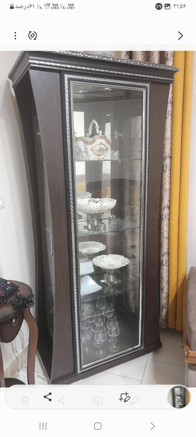 بوفه طرح ورساچ|بوفه، ویترین، کنسول|رشت, نظری|دیوار