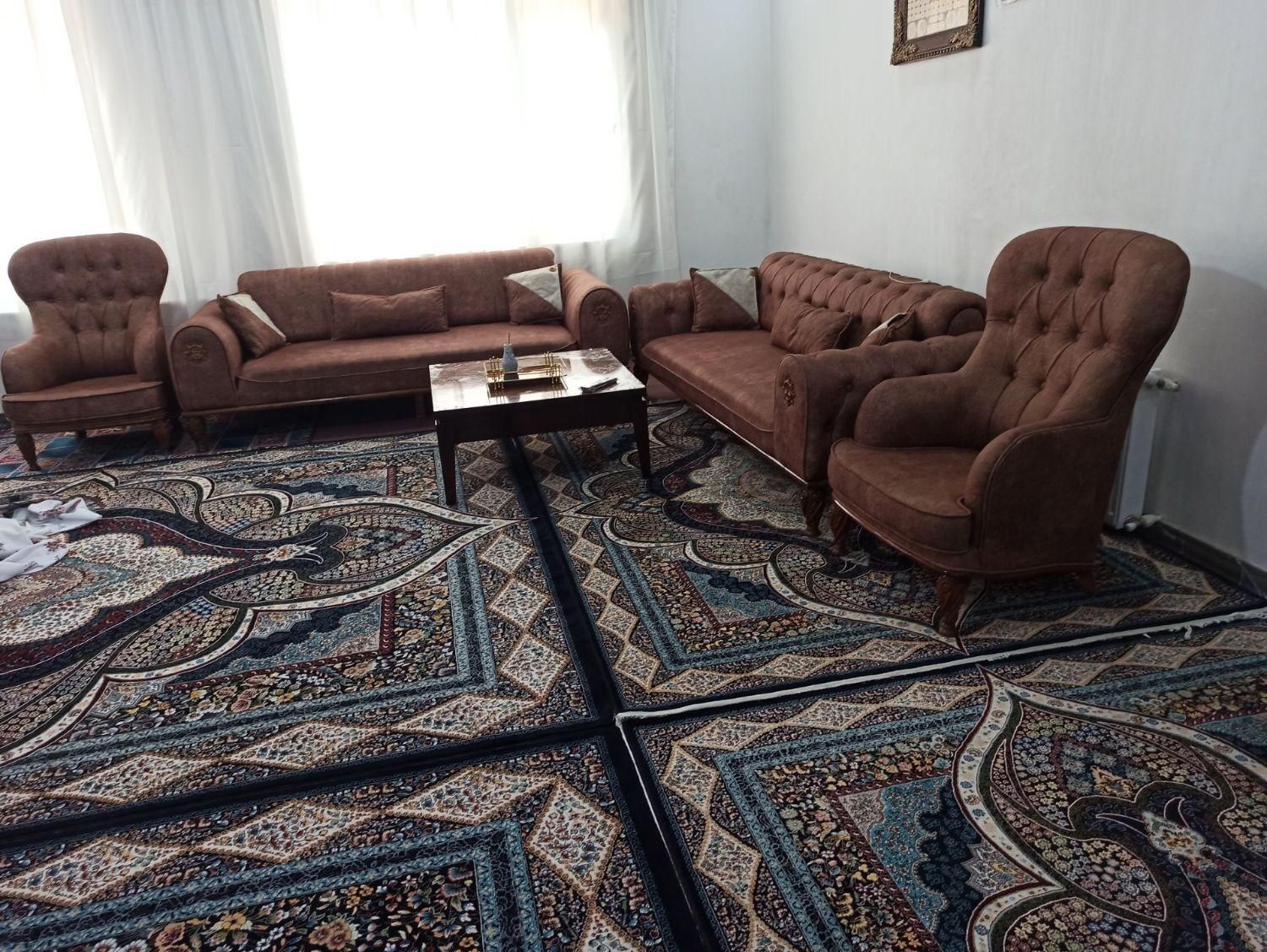 مبل ۸ نفره تخت شو|مبلمان خانگی و میز عسلی|پاکدشت, |دیوار