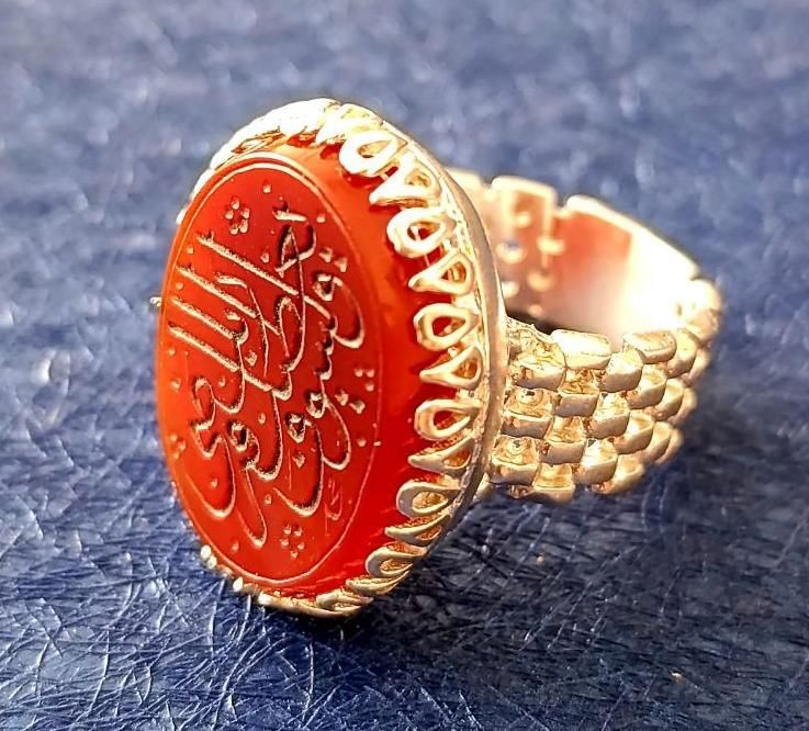 انگشتر معروف نقره  خط مجد رکاب دست ساز 19 گرم|جواهرات|شاهین‌شهر, فردوسی|دیوار