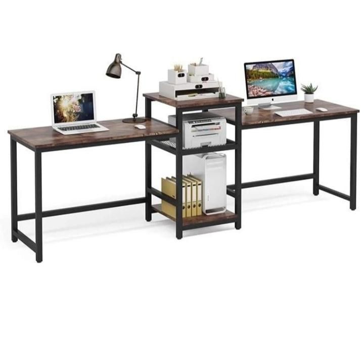 میز اداری دونفره دکوسال مدل E270|میز تحریر و کامپیوتر|صباشهر, |دیوار