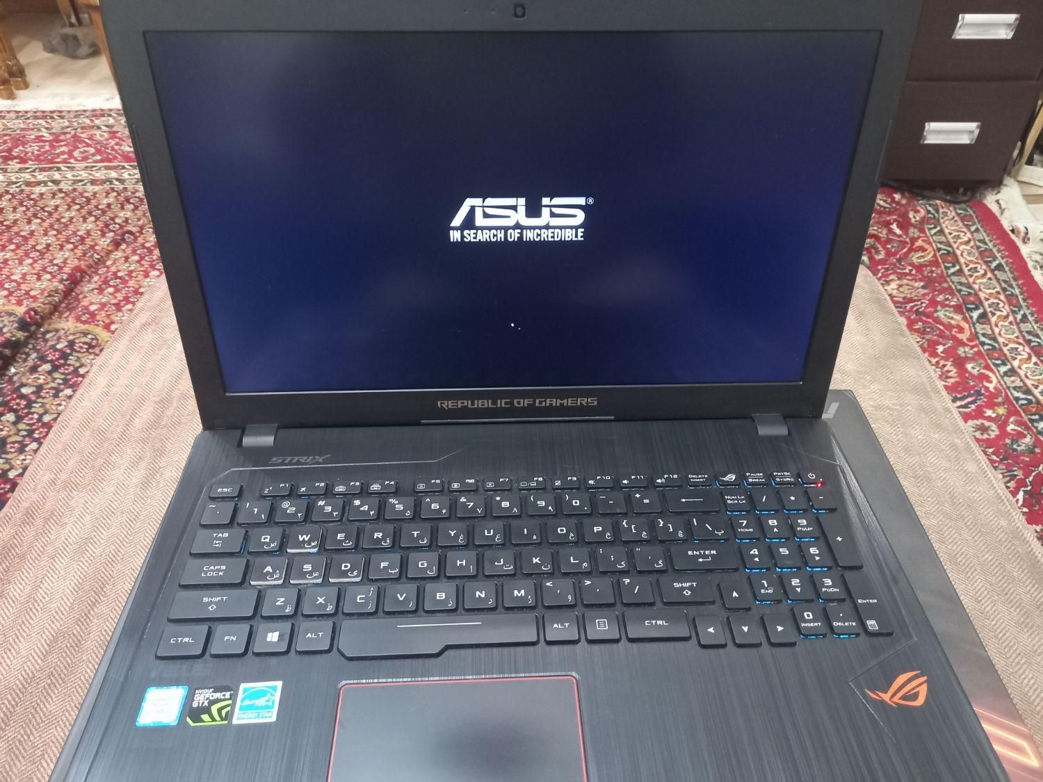 لبتاپ ایسوس راگ گیمینگ GL553V|رایانه همراه|تهران, جنت‌آباد جنوبی|دیوار