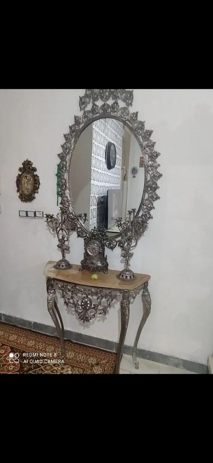 اینه شمعدان|صنایع دستی و سایر لوازم تزئینی|گلستان (تهران), |دیوار