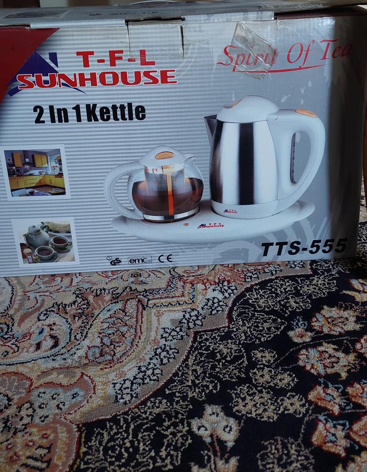 چای ساز sun house(TFL)کاملا نو و استفاده نشده|سماور، چای‌ساز، قهوه‌ساز|تهران, تهرانپارس غربی|دیوار