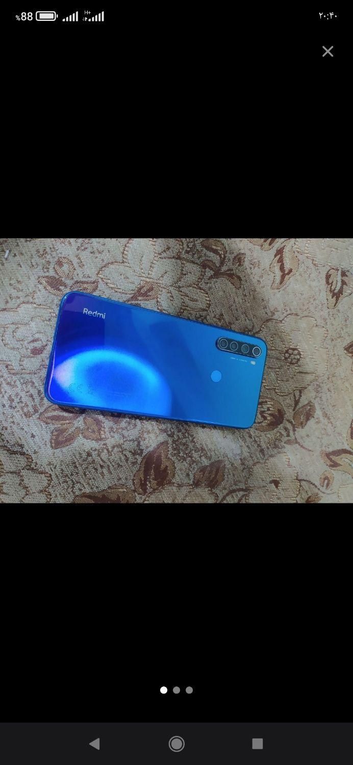 شیائومی Redmi Note 8 با حافظهٔ ۶۴ گیگابایت|موبایل|رشت, اسماعیل آباد|دیوار