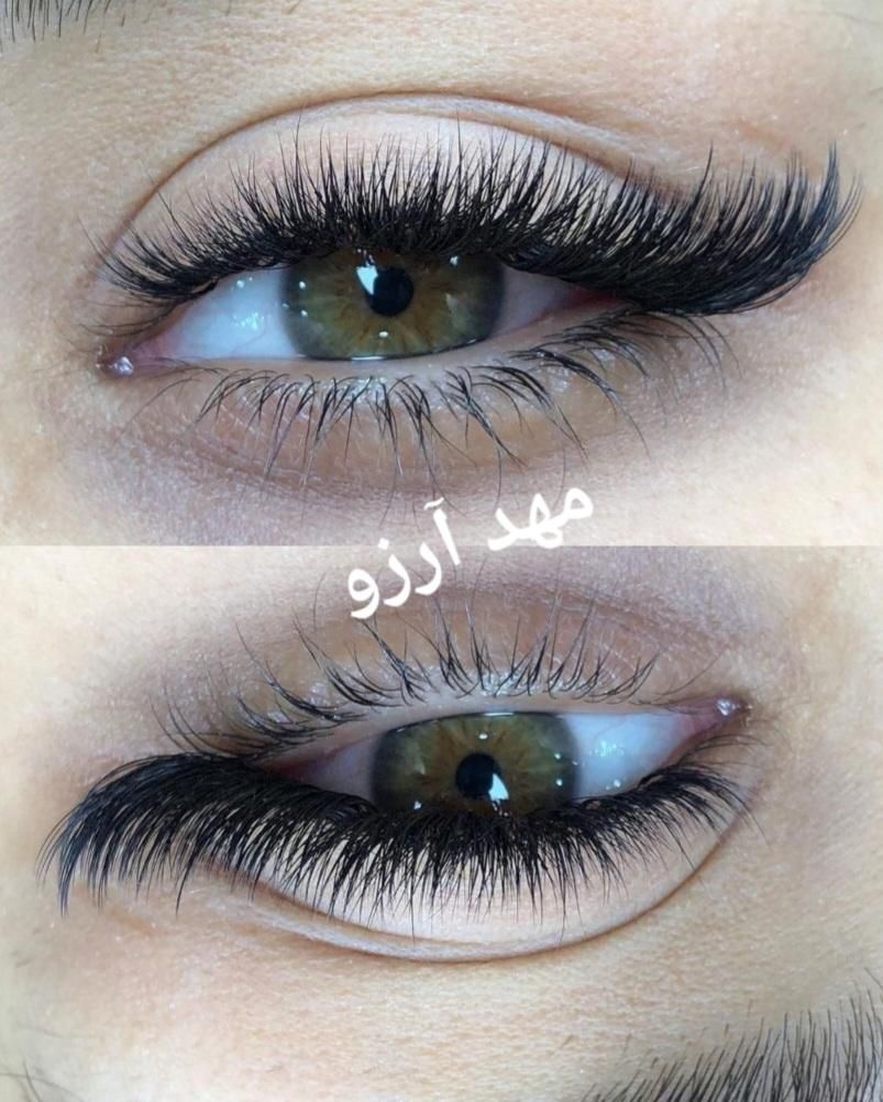 اکستنشن مژه با قیمت اقتصادی|خدمات آرایشگری و زیبایی|اهواز, سپیدار|دیوار