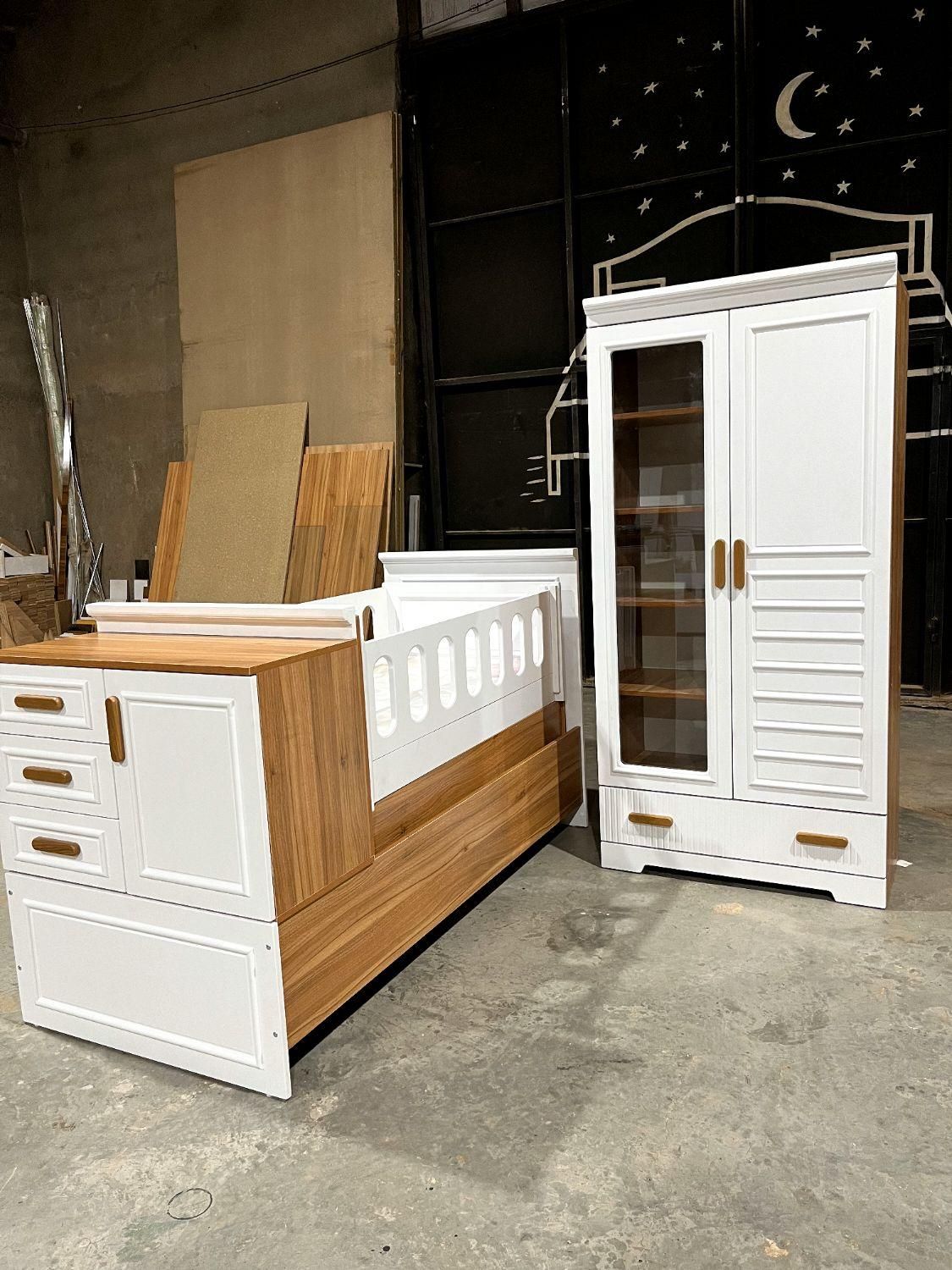 سرویس سیسمونی نوزاد نوجوان/اریکاچوب|تخت و سرویس خواب|مشهد, خین عرب|دیوار