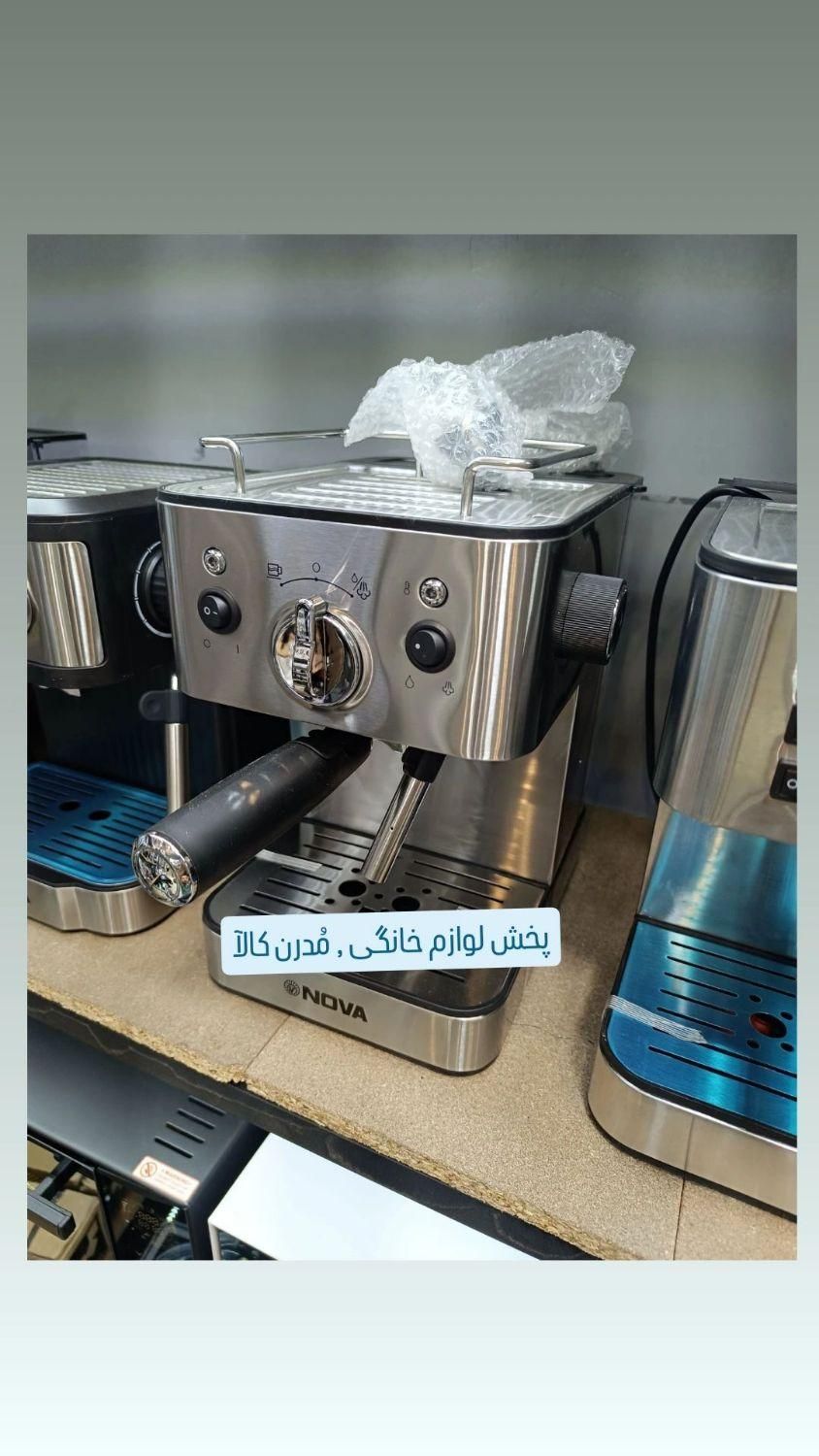 اسپرسو ساز نوا و ندوا مدلای مختلف قهوه ساز  ارسال|سماور، چای‌ساز، قهوه‌ساز|مشهد, شهید آوینی|دیوار