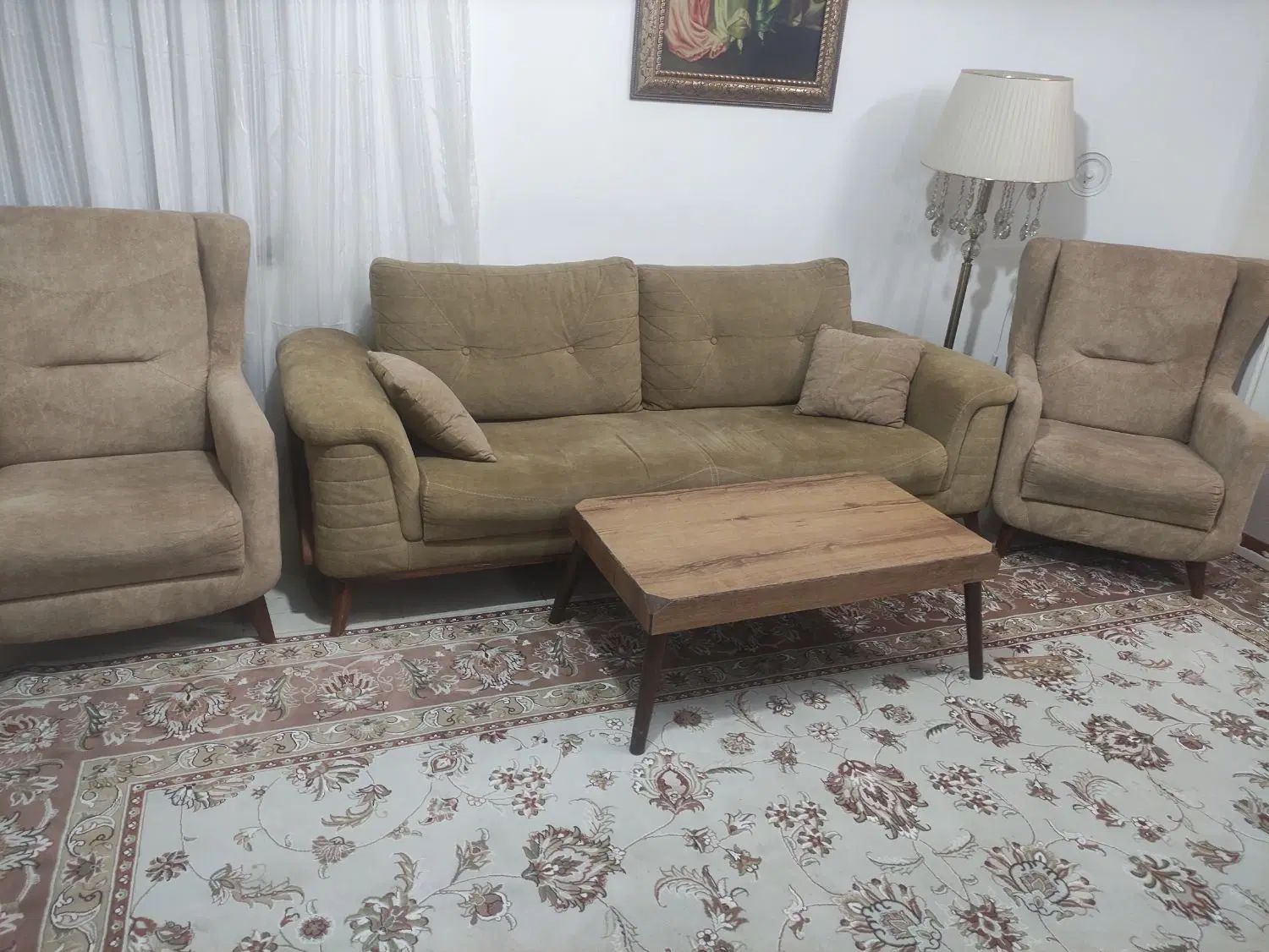 مبل در حد نو|مبلمان خانگی و میز عسلی|مشهد, شهرک مهرگان|دیوار
