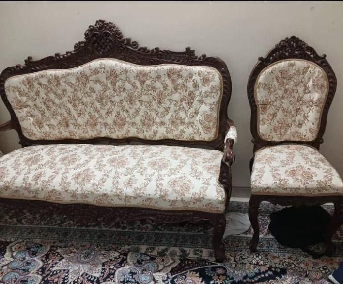 مبلمان سلطنتی ۹نفره|مبلمان خانگی و میز عسلی|اصفهان, امامزاده اسماعیل|دیوار
