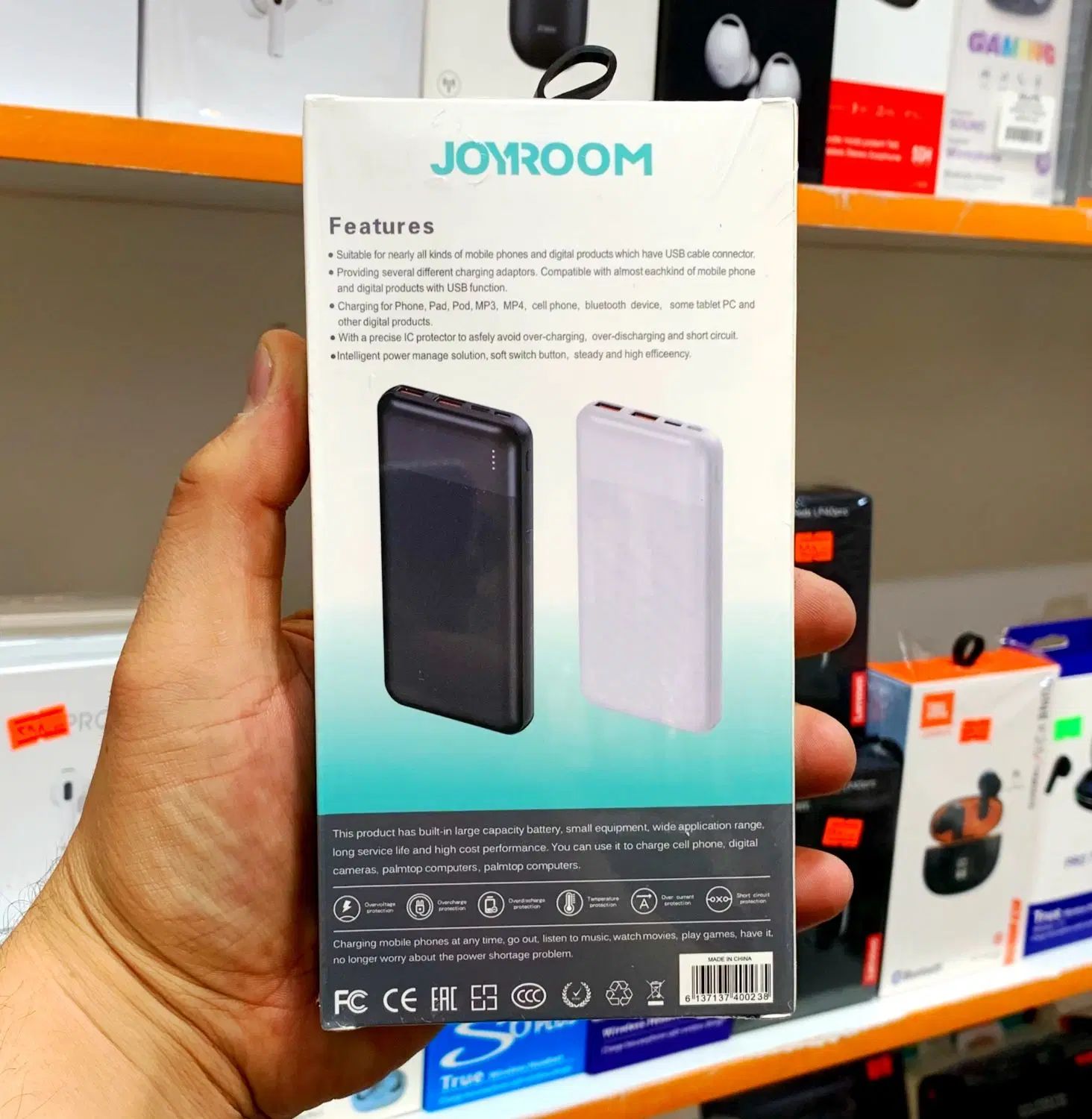 پاوربانک 10 هزار سوپرفست جویروم Joyroom|لوازم جانبی موبایل و تبلت|کرج, گوهردشت|دیوار