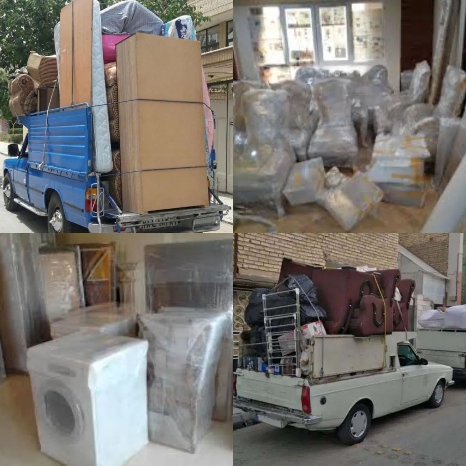 باربری حمل ونقل باراثاثیه منزل کارگرخالی اسباب کشی|خدمات حمل و نقل|تهران, شهرک شهید باقری|دیوار