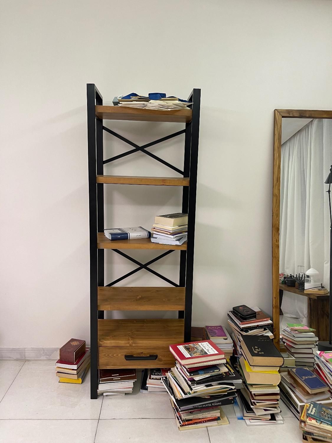 کتابخانه یا دکوری|کتابخانه، شلف، قفسه‌های دیواری|تهران, توحید|دیوار