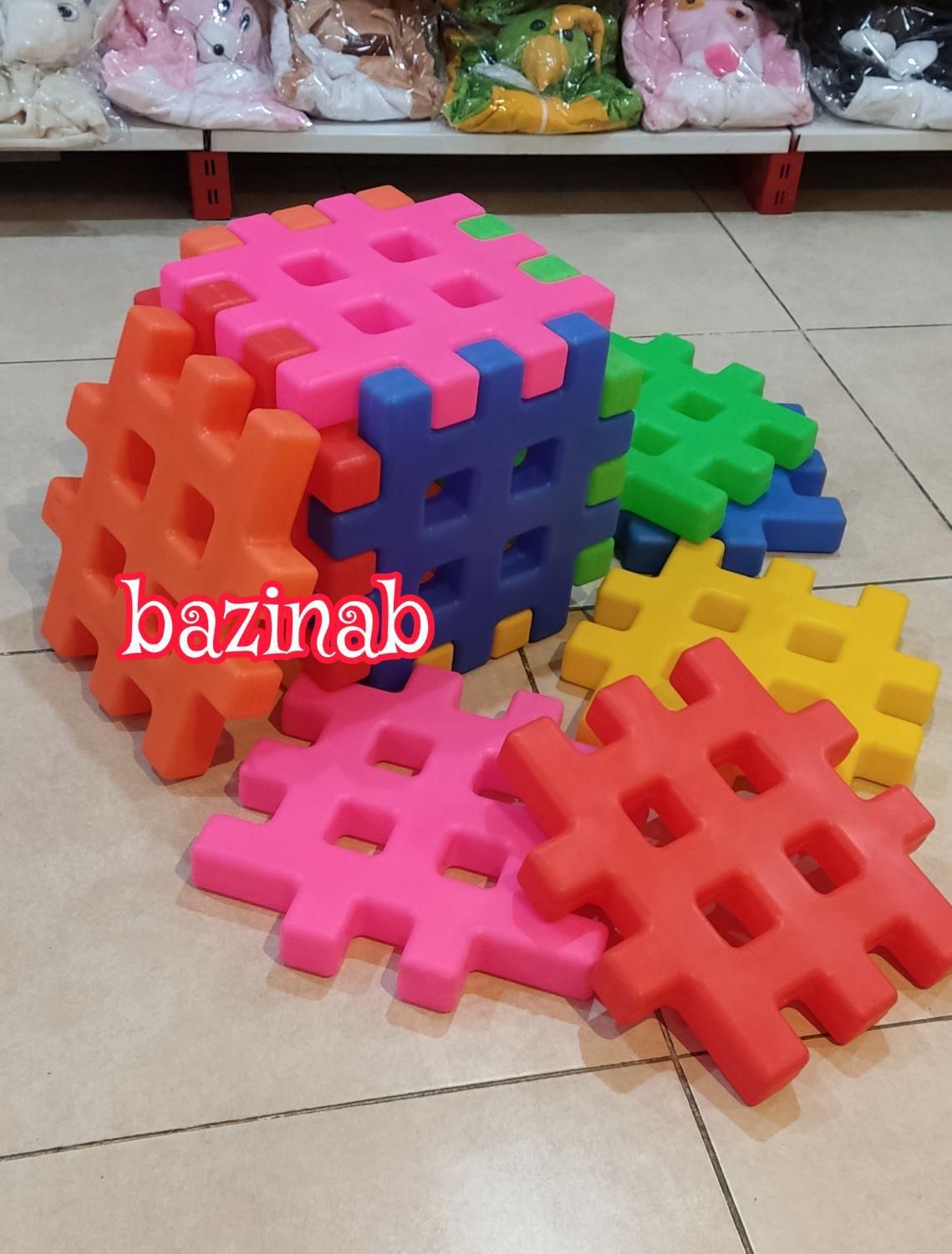 لگو/بلوک خانه سازی ۱۲عددی کودک/تجهیزخانه بازی/مهد|اسباب‌‌بازی|تهران, نعمت‌آباد|دیوار