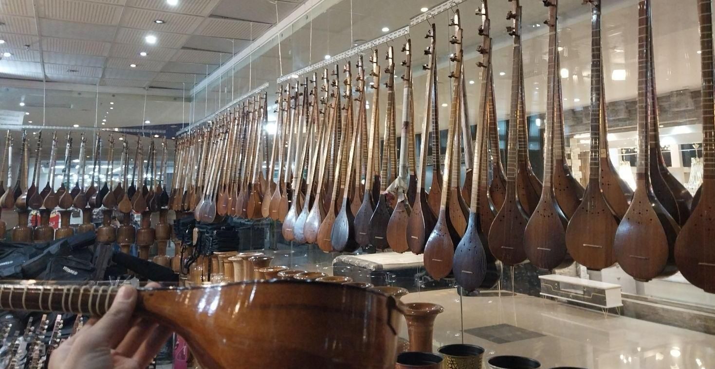 سه تار آریا مفتاحی چوب گردو|سازهای سنتی|مشهد, سپاد|دیوار