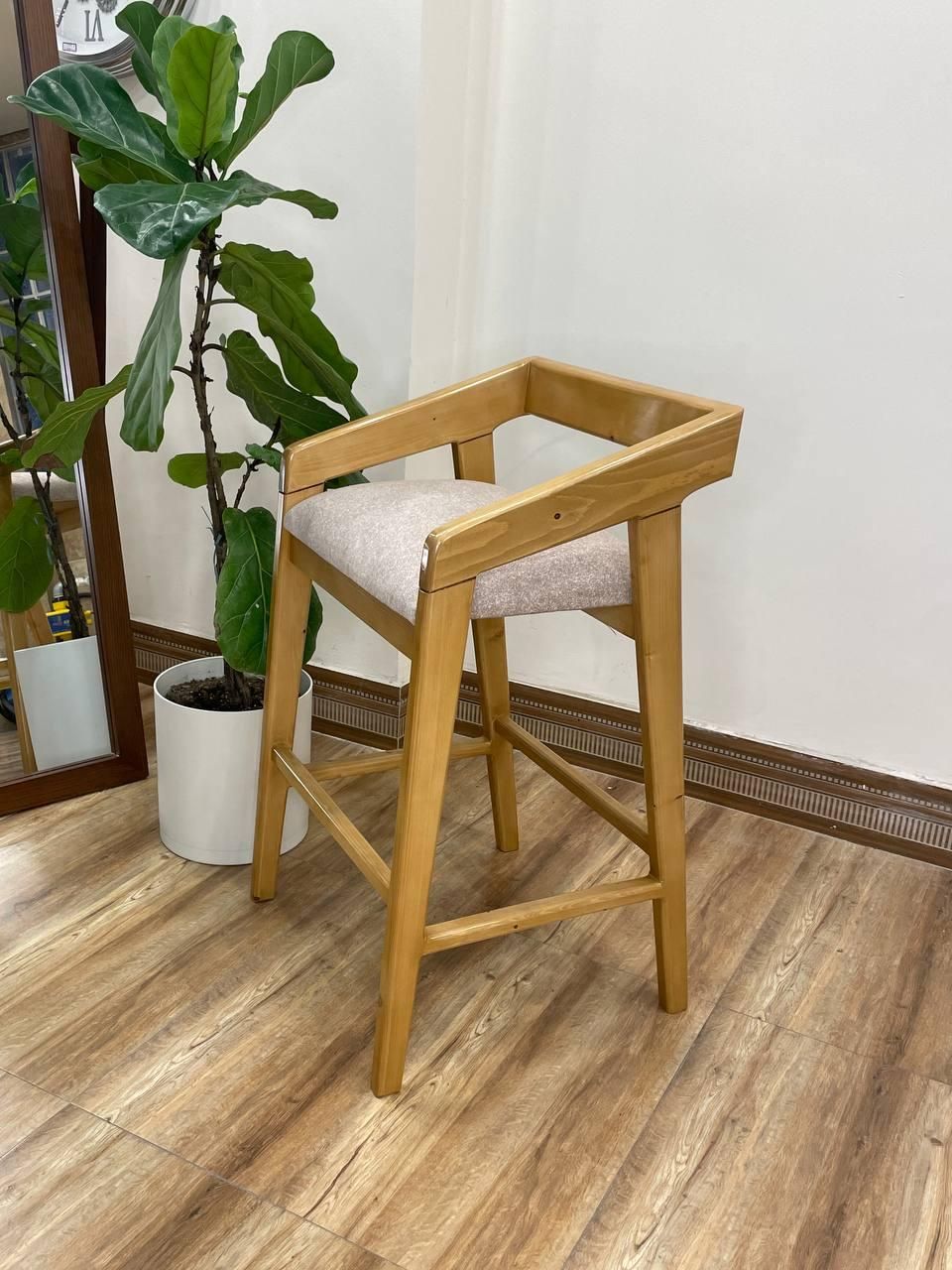 صندلی اپن کانتر چوبی جدید|میز و صندلی غذاخوری|رشت, چله خانه|دیوار