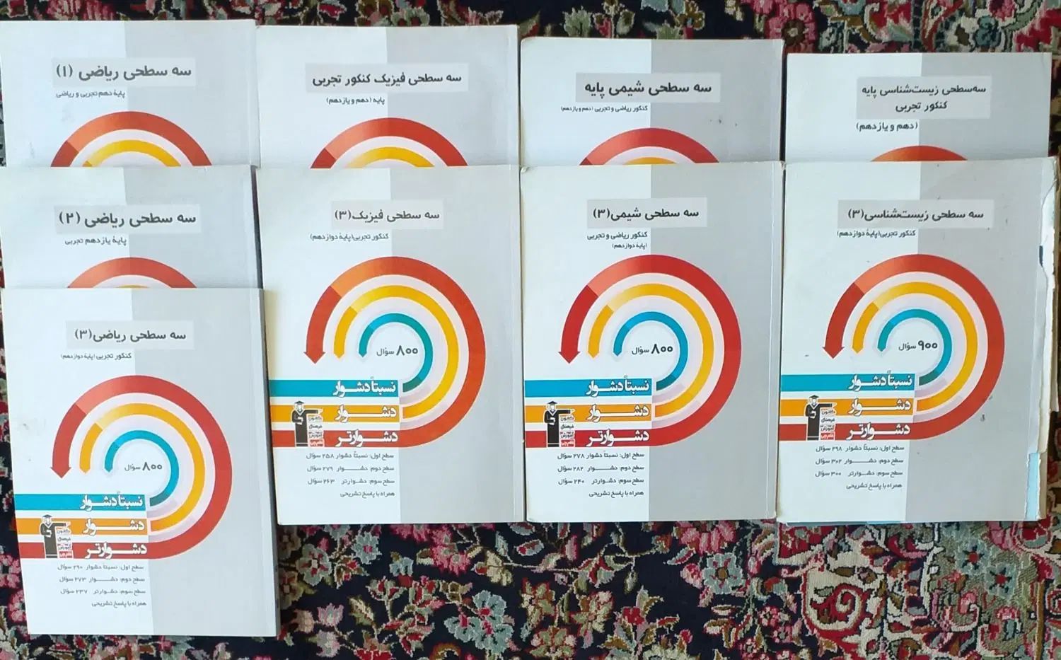 کتاب درسی و کنکوری علوم تجربی|کتاب و مجله آموزشی|کرج, کلاک پایین|دیوار