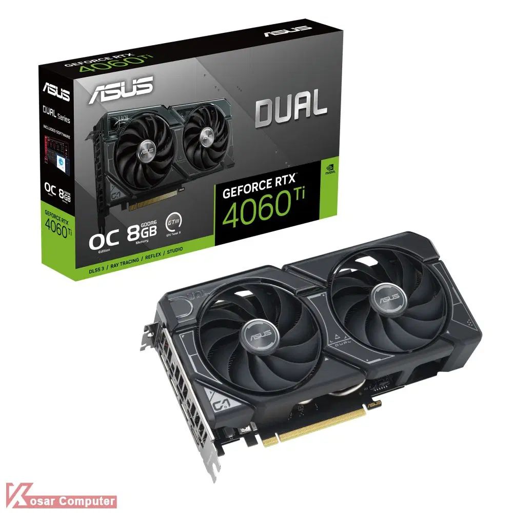 کارت گرافیک Asus Dual 4060 Ti 8GB|قطعات و لوازم جانبی رایانه|تهران, تهرانپارس شرقی|دیوار